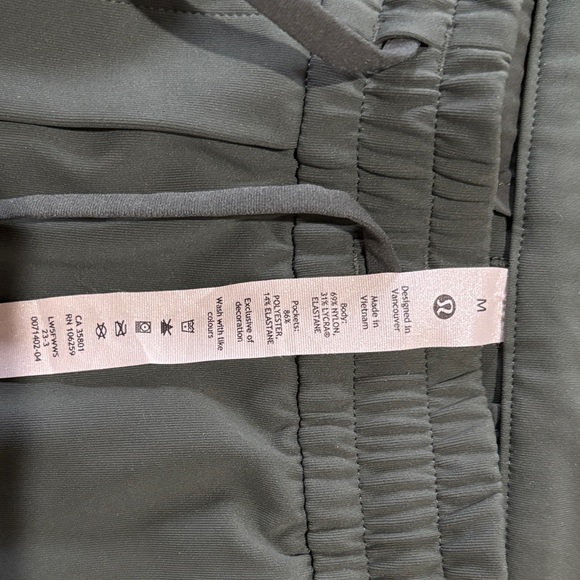 Lululemon Men's Green Pants size medium - Picture 3 of 4